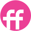 Fiendfeed, Social, round, pink, media DeepPink icon