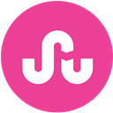pink, round, Stumbleupon, Social, media DeepPink icon