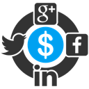 smo, social networks, meeting, twitter, group, Facebook, Linkedin DarkSlateGray icon