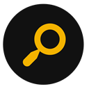 glass, zoom, Magnifier, magnifying, search Black icon