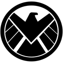 eagle, Avangers, shield, Marvel Black icon