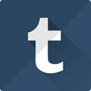 Social, network, shortcut, online, internet, Tumblr DarkSlateGray icon