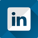 network, Social, media, Logo, In, linked, Linkedin Teal icon