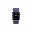 product, Loop, watch, Apple, Blue, Leather Black icon