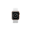sport, rose, Apple, watch, gold, White, Band, Edition, product Black icon