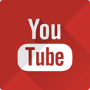 music, video, play, media, player, youtube Firebrick icon