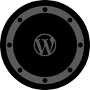 Social, Circle, site, rounded, blog, network, btn Black icon