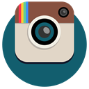 photo, social media, image, pic, Snapshot, Instagram Teal icon