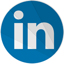 Linked in, In, Social, Linkedin, linked, modern, modern media Teal icon