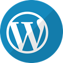 Social, Communication, media, network, blog, Wordpress DarkCyan icon