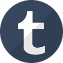 Tumbler, network, media, Communication, Social, Tumblr DarkSlateGray icon