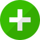 netvibes, Pluss, net, square LimeGreen icon