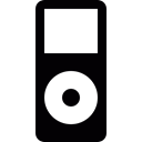 music player, technology, mp3, ipod, Apple Black icon