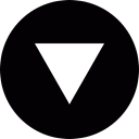 Triangles, Polygon, Bottom, button, Direction, Arrow, Arrows Black icon