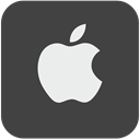 logotype, corporation, Logo, Apple, corp DarkSlateGray icon