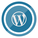 blog, website, Wordpress SteelBlue icon