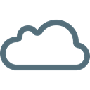 weather, Clouds, storage, network, Cloudy, Cloud, forecast Black icon