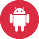 Social, online, Android, media Crimson icon