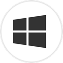 windows, Social, software, media, online DarkSlateGray icon