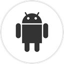media, Social, Android, online, droid DarkSlateGray icon