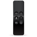 Remote, Remote control, apple tv Black icon