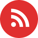 media, Rss, online, Social Crimson icon