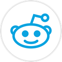 online, Reddit, media, Social DodgerBlue icon