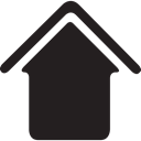 Accomodation, Home, house, Cottage, cabins Black icon