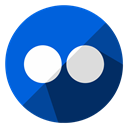 Browser, online, internet, Business, flickr, sharing, web RoyalBlue icon