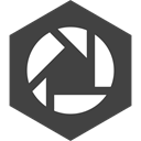 Hexagon, media, Picasa, Social DarkSlateGray icon