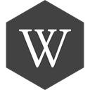 Hexagon, media, wikipedia, Social DarkSlateGray icon