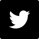 twitter, media, square, Social Black icon