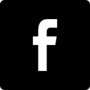 Social, square, media, Facebook Black icon