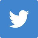 twitter, Social, square, media SteelBlue icon