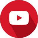 social network, Logo, youtube Crimson icon