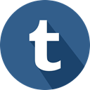 Logo, social network, Tumblr DarkSlateBlue icon