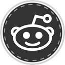 Social, Reddit, media, online DarkSlateGray icon