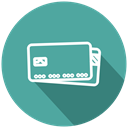 Credit card, visa, card, withdraw money, Debit card, mastercard, payment CadetBlue icon