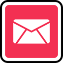 Email, online, Social, media Crimson icon