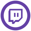 Twitch, twitch.tv icon DarkSlateBlue icon