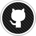 media, Github, online, Social DarkSlateGray icon