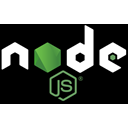 nodejs, Development, Logo, Code Black icon