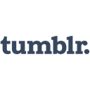 online, tumblr logo, tumblr new logo, Social, Tumblr, media, Logo DarkSlateGray icon