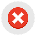 discard, unapprove, remove, x, delete, red Lavender icon
