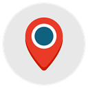location, Directions, Map, Geography, Gps Lavender icon