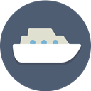 ship, Cruise, vessel, transportation DimGray icon