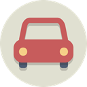 vehicle, transportation, Car, Automobile Gainsboro icon