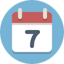 event, Calendar, date SkyBlue icon