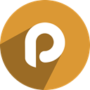 P, Plaxo Goldenrod icon