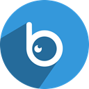 Social, media, Badoo, network DodgerBlue icon